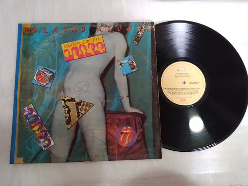 Lp Vinilo The Rolling Stones Under Cover Edic Venezuela 1983