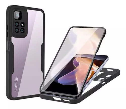 Funda Xiaomi 11 Lite 5G NE/Mi 11 Lite 4G/5G Efecto Cuero Línea Doble Lichi  - Dealy