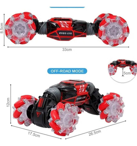 Rc Stunt Coche 4wd Reloj Gesto Sensor Control Coche