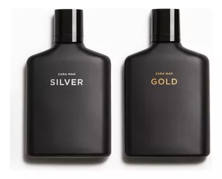 Perfume Zara Man Silver + Zara Man Gold