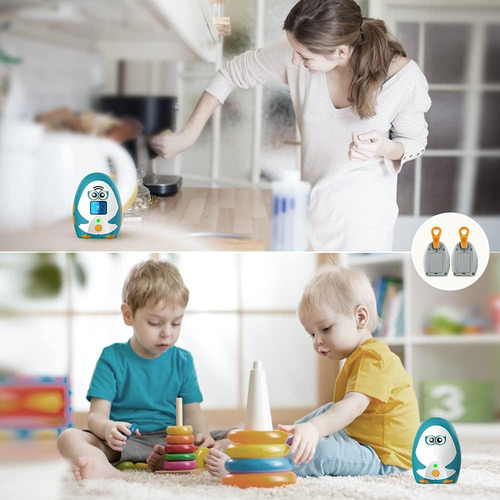 Timeflys Audio Baby Monitor Ol Portátil, Conversación Bidire