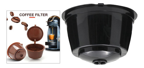Recambio Reutilizable Filtro De Café Para Gusto Taza Negro