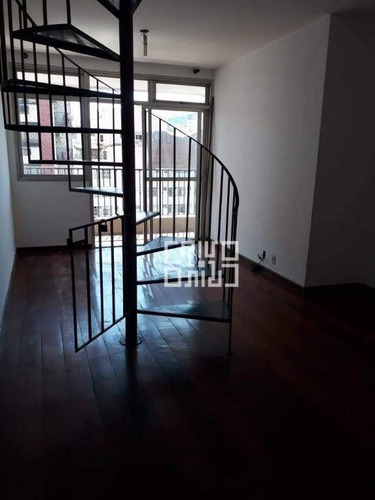 Imagem 10 de 20 de Cobertura Com 2 Dormitórios À Venda, 100 M² Por R$ 460.000,00 - Icaraí - Niterói/rj - Co0034