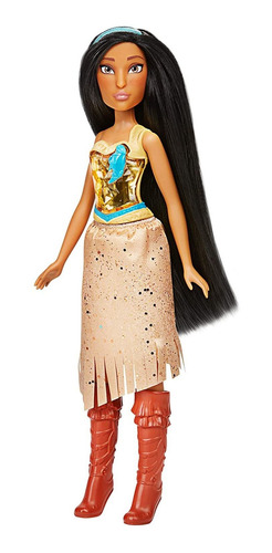 Pocahontas Reales Brillo Muñeca Muñeca De Moda Con Fa...