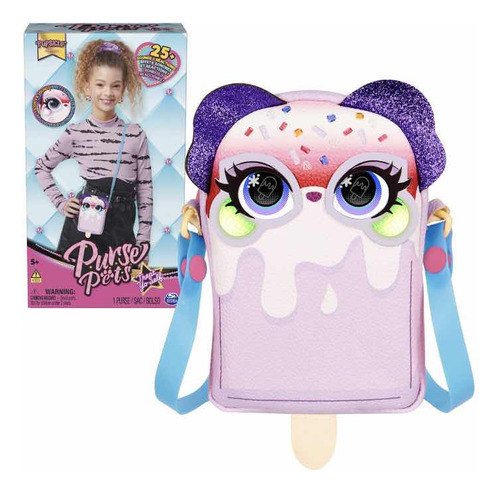 Purse Pets.  Bolso Interactivo, Luces, Sonidos Y Reacciones.