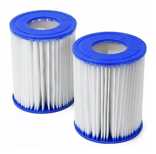Imagen 6 de 10 de Filtro Repuesto Bestway Bomba Filtrante 10,50cm X 13.5 Cm