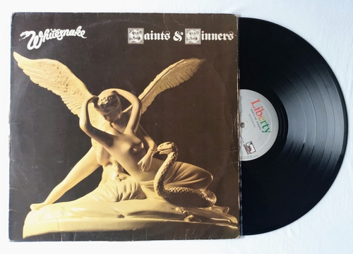 Whitesnake Saints And Sinners Vinilo Brasil 1982 Excelente