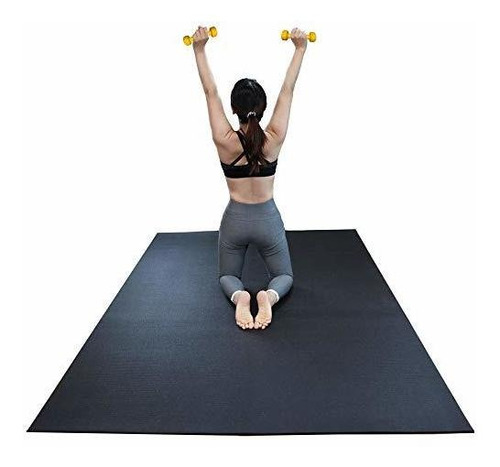 Revtime Alfombrilla De Ejercicio Grande Para Cardio Y Yoga 0