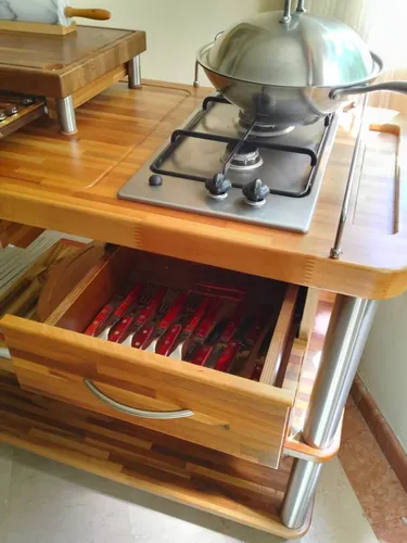 Mesa Auxiliar De Parrilla (Usado)