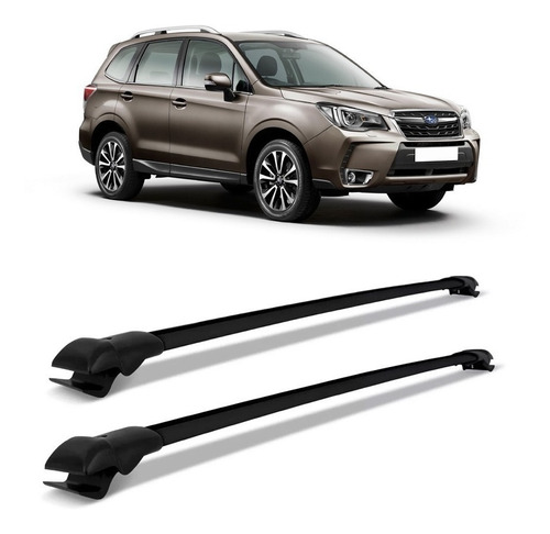 Travessa De Teto Subaru Forester 2009 A 2012 Cor Preto