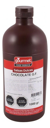 Salsa De Chocolate Gourmet 1 Lt. Agro Servicio.