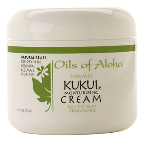 Aceites De Aloha Hawaiano Kukui Crema Hidratante (pacific Ni