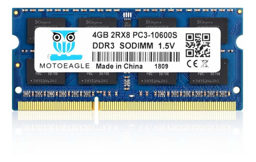 Memoria Ram 4gb 1x4gb Ddr3 1333 Mhz Sodimm Motoeagle