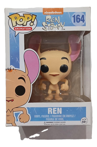 Funko Pop Ren Y Stimpy Ren #164 Original Nickelodeon 2016