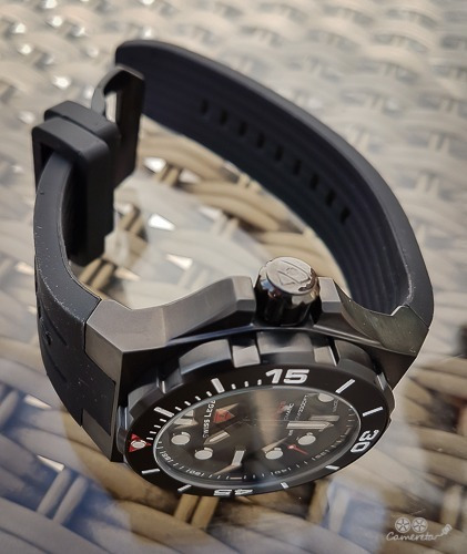 Relógio Automático Swiss Legend Abyssos Preto Mergulho 1000m