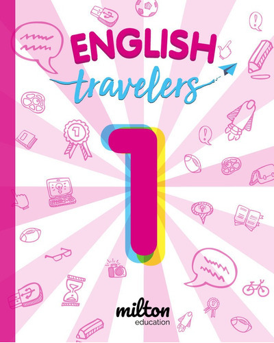 Travelers Red 1 - English Language 1 Primaria (print), De Aa.vv. Editorial Milton Education, Tapa Blanda En Inglés