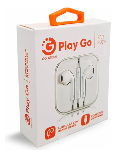 Auriculares Manos Libres Goldtech Conexion Tipo C