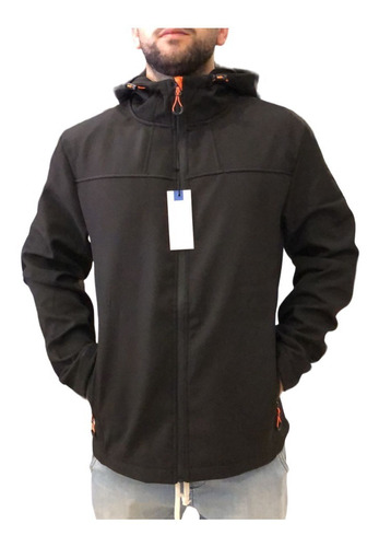 Campera Hombre Rash Tohru Softshell Moda Outdoor Salas