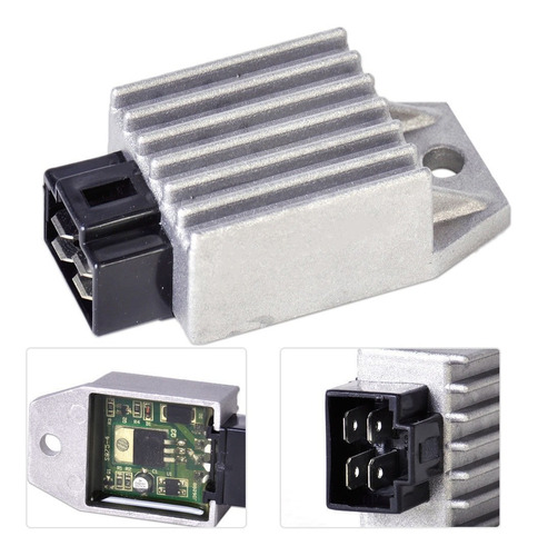 Regulador De Voltaje / Rectificador 4 Pin 50-150cc Gy6 4 Tie