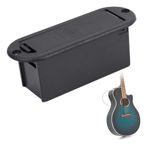 Tomotato Funda Bateria 9 V Compartimento Para Guitarra Color