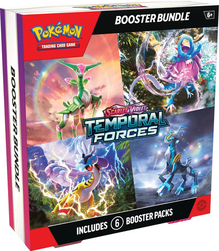 Pokemon Tcg Scarlet & Violet Booster Bundle Temporal Forces 