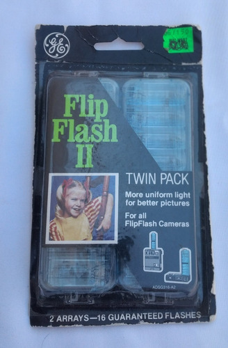 Flash Desechable Para Camara Flip Flash Ii Twin Pack 16 Pzas