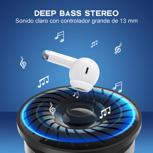Audífonos In-ear Inalámbricos 1hora Aut203