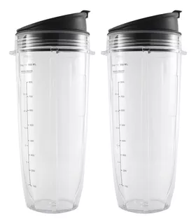 Vaso De 32 Onzas Con Tapa Sellada Para Nutri Ninja 1000w Y D