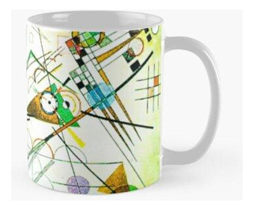 Taza Abstracción Geométrica Calidad Premium