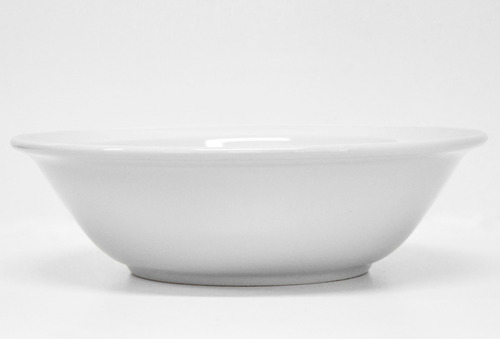 Bowl Ensaladera Chica Porcelana Blanca Vajilla Tsuji 450
