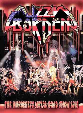 Dvd Lizzy Borden The Murderess Metal Road Show Live