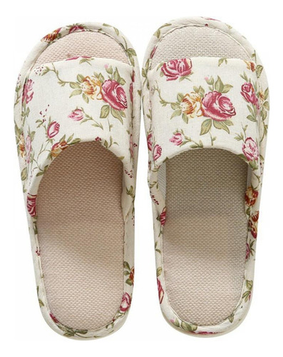 Zapatillas Interiores De Algodón Con Punta Abierta For Homb