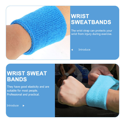 2 Pares De Pulseras Deportivas Transpirables Para Golf