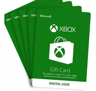 Xbox $30.000 - Tarjeta De Regalo Xbox $30.000 Colombia