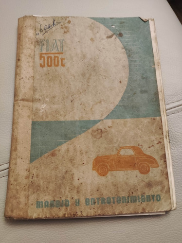 Manual Fiat Topolino Original 