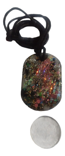 Dije Orgonita Holografica Tumbatorres Con Shungita