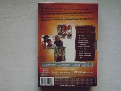 Box Dvd Lost 2ª Temporada Completa - Novo - Original-lacrado