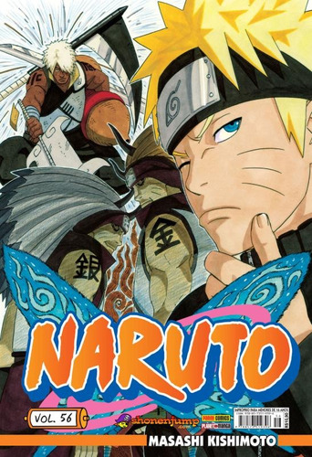 Naruto ed. 56, de Kishimoto, Masashi. Editora Panini Brasil LTDA, capa mole em português, 2014