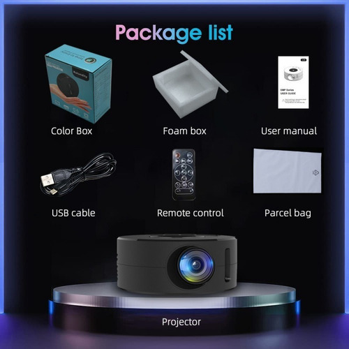 ... Portable Mini Projector Hd 1500 Lumens Usb Cell Phone