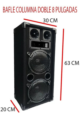 Imagen 2 de 4 de Combo Karaoke Consola Usb Bluetooth+2 Bafles Columna 8 Pulga