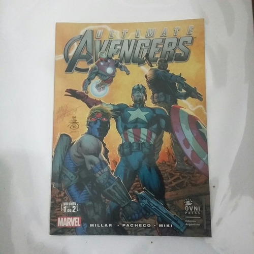 Libro Historieta Ultimate Avengers 1 De 2 (32)