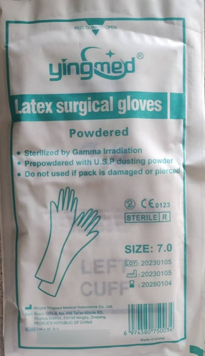 Guantes Estériles, Esterilizados Con Rayos Gamma Bultosx500 