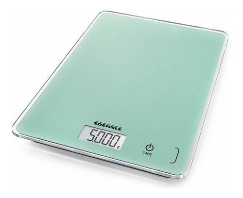Imagen 1 de 2 de Balanza de cocina digital Soehnle Page Compact 300 Mint to Be pesa hasta 5kg