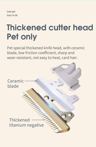 Cortador De Pelo Para Acicalar Para Mascota Perro Y Gato