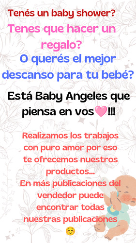 Nidito Contenedor Para Bebé De Osito Únicos!! Rosa