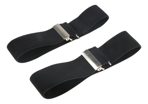 3x Ajustable Antideslizante Elástico Camisa Mangas Soporte