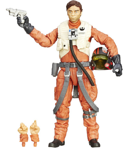 Star Wars: La Fuerza Despierta Negro Serie 6  Dameron De