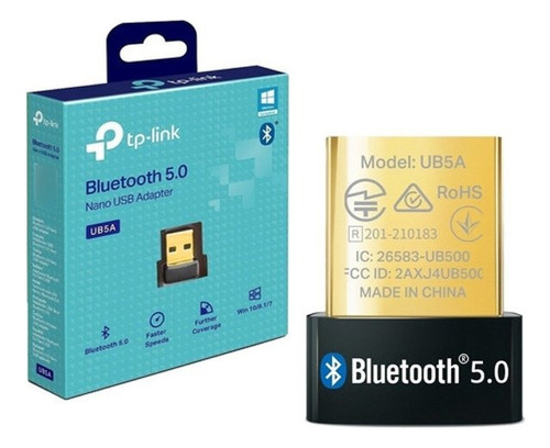 Adaptador Usb Bluetooth 5.0 Nano Tp-link Ub5a
