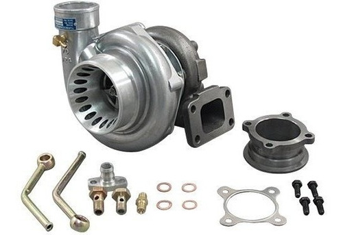 Gt35 T3 Turbo Charger Anti-surge 500+ Hp + Oil V-band