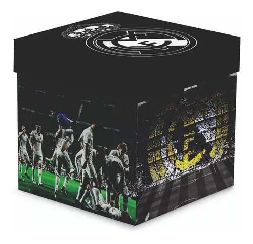 Taza cerámica negra Real Madrid * Regalos de equipos de futbol futbollife